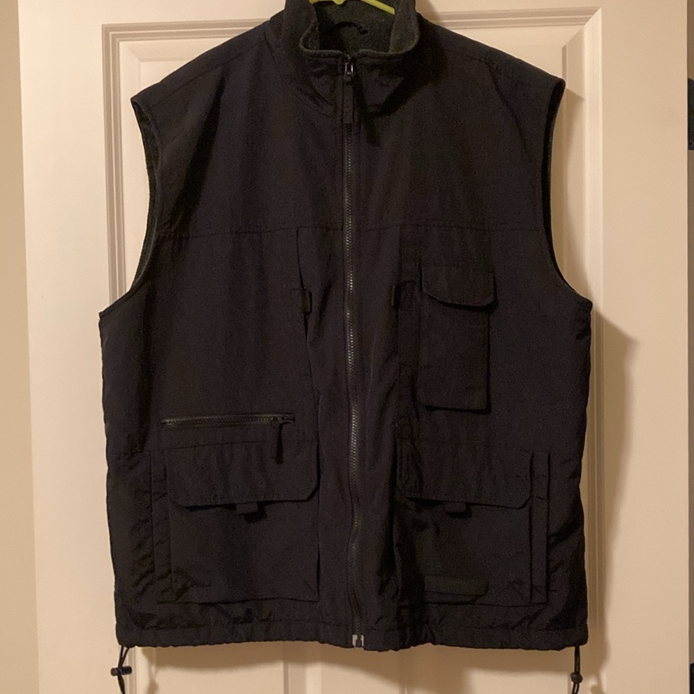 Utility vest-water resistant and lined